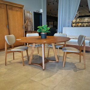 Conjunto Mesa Milo e Cadeira Dallas - São José Store - 