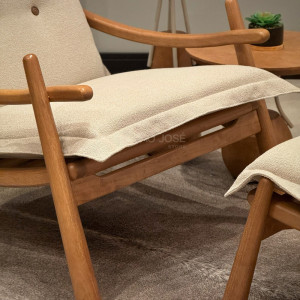 Poltrona Fofa Com Puff James - 