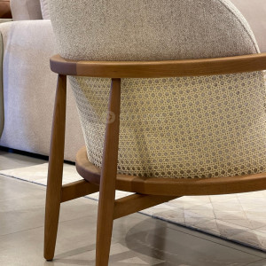 Poltrona Calida Tela Sextavada Combinare - 