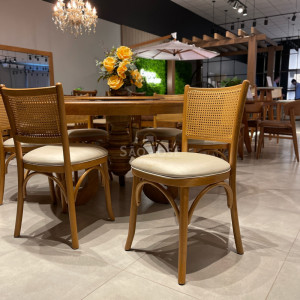 Conjunto Mesa Phil e Cadeira Luxemburgo - São José Store - 