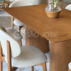 Conjunto Mesa Garda e 6 Cadeiras Camboriú - 