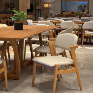 Conjunto Mesa Adele e Cadeira Verona - São José Store - 