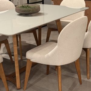 Conjunto Mesa Milo e 6 Cadeiras Calci - São José Store - 