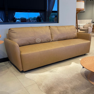 Sofá Teruel Minuano 2,30m Couro Legítimo - 