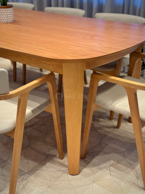 Conjunto Mesa Koto e Cadeira Arpa - São José Store - 