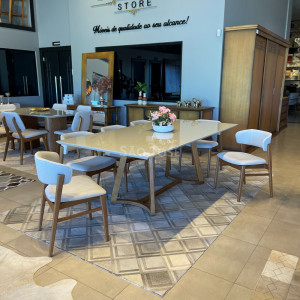 Conjunto Mesa Milo e Cadeira Fly - São José Store - 