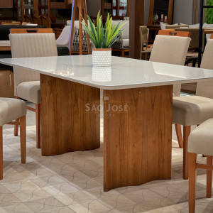 Conjunto Mesa Duna e Cadeira Catânia - São José Store - 