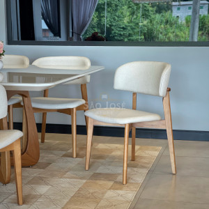 Conjunto Mesa Maria e Cadeira Monic Premium - São José Store - 