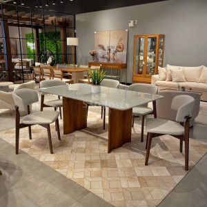 Conjunto Mesa Duna e Cadeira Monic - São José Store - 