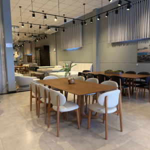 Conjunto Mesa Zoe e 8 Cadeiras Camboriú - 