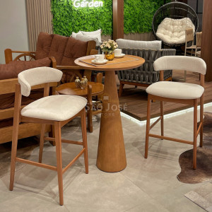 Conjunto Mesa Bistrô Mila e Banqueta Fly- São José Store - 