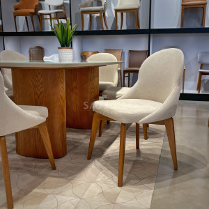 Conjunto Mesa Garda e Cadeira Calci - São José Store - 