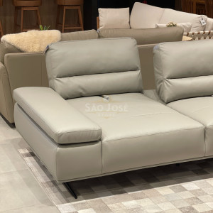 Sofá de Couro Concept - São José Store - 