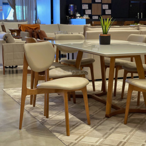 Conjunto Mesa Milo e Cadeira Dallas - São José Store - 