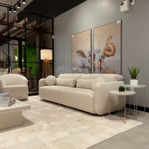 Sofá Retrátil Buble 2,50m - São José Store