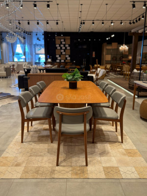 Conjunto Mesa Deva e Cadeira Sit - São José Store - 