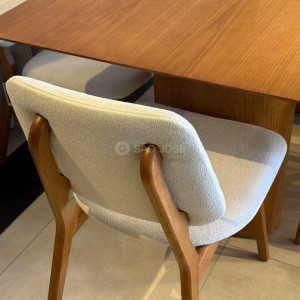 Conjunto Mesa Garda e Cadeira Bellagio - São José Store - 