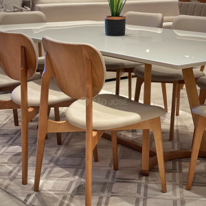 Conjunto Mesa Milo e Cadeira Dallas - São José Store - 