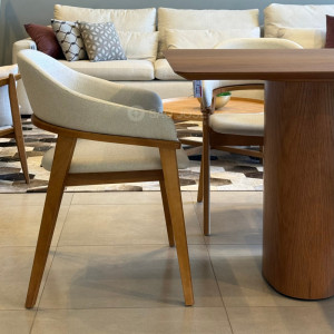 Conjunto Mesa Garda e 6 Cadeiras Pala - São José Store - 