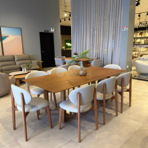 Conjunto Mesa Zoe e 8 Cadeiras Camboriú - 