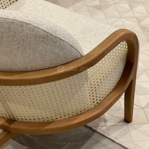 Poltrona Calida Tela Sextavada Combinare - 