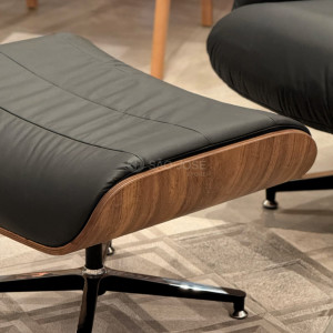 Poltrona Paige com Puff Salva - 