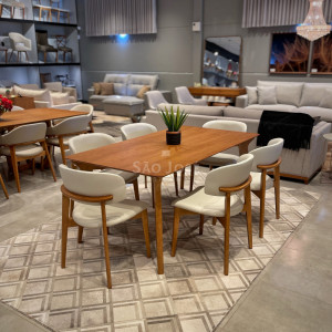 Conjunto Mesa Milo e Cadeira Monic Premium - São José Store