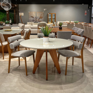 Conjunto Mesa Maranello e Cadeira Bell - São José Store - 