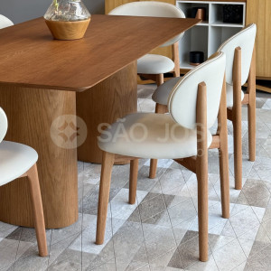 Conjunto Mesa Garda e 6 Cadeiras Camboriú - 