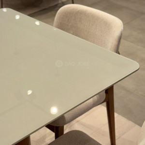 Conjunto Mesa Garda e 6 Cadeiras Noá - São José Store - 