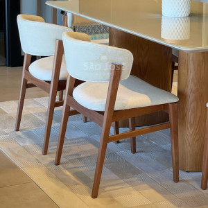 Conjunto Mesa Garda e 6 Cadeiras Fly - São José Store - 