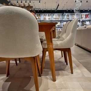 Conjunto Mesa Orit e Cadeira Calci - São José Store - 
