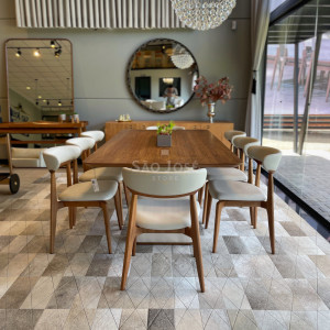 Conjunto Mesa Selma e Cadeira Thor - São José Store - 