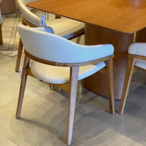 Conjunto Mesa Garda e 6 Cadeiras Pala - São José Store - 