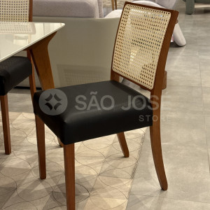 Conjunto Mesa Orit vidro e 8 Cadeiras Ravena - 