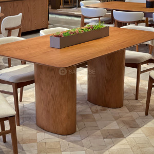 Conjunto Mesa Garda e 6 Cadeiras Noá - São José Store - 