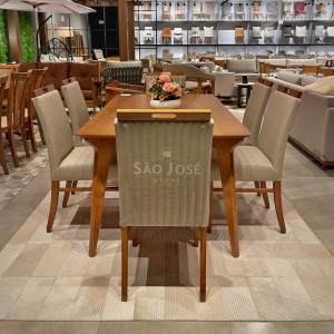 Conjunto Mesa Orit e Cadeira Catânia - São José Store - 