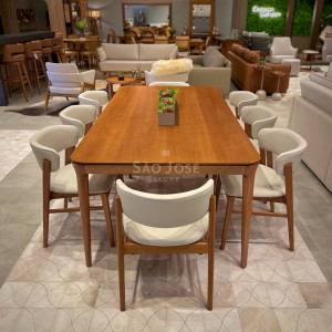 Conjunto Mesa Theo e Cadeira Fly - São José Store - 