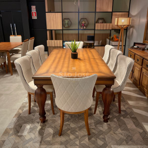 Conjunto Mesa Mary e Cadeira Estela - São José Store - 