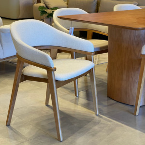 Conjunto Mesa Garda e 6 Cadeiras Pala - São José Store - 