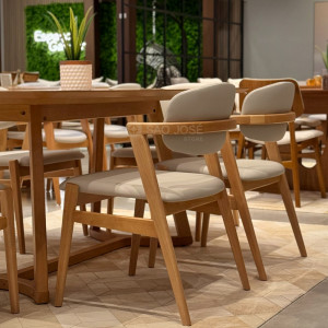 Conjunto Mesa Milo e Cadeira Verona - São José Store - 