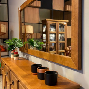 Espelho Clássico em Madeira - São José Store - 