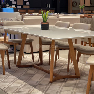 Conjunto Mesa Milo e Cadeira Dallas - São José Store - 
