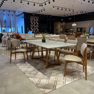 Conjunto Mesa Milo e Cadeira Dallas - São José Store - 