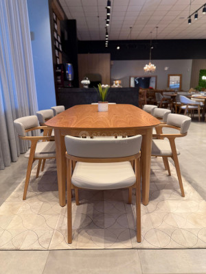 Conjunto Mesa Koto e Cadeira Arpa - São José Store - 