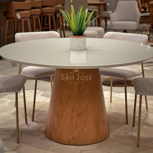 Conjunto Mesa Cone e Cadeira Agata - São José Store - 