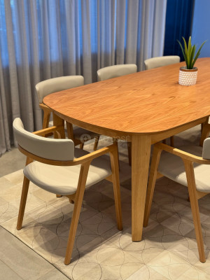 Conjunto Mesa Koto e Cadeira Arpa - São José Store - 