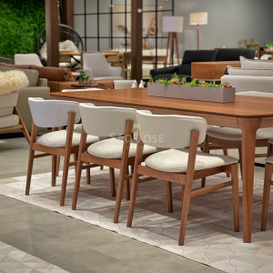 Conjunto Mesa Theo e Cadeira Fly - São José Store - 