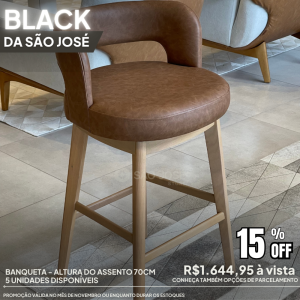 Banqueta Liz - São José Store