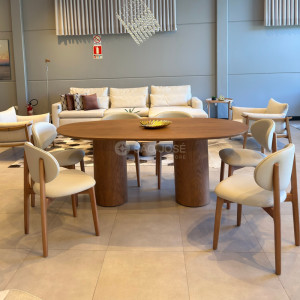 Conjunto Mesa Tria e 6 Cadeiras Camboriú - 